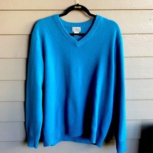LL Bean pure cashmere sweater